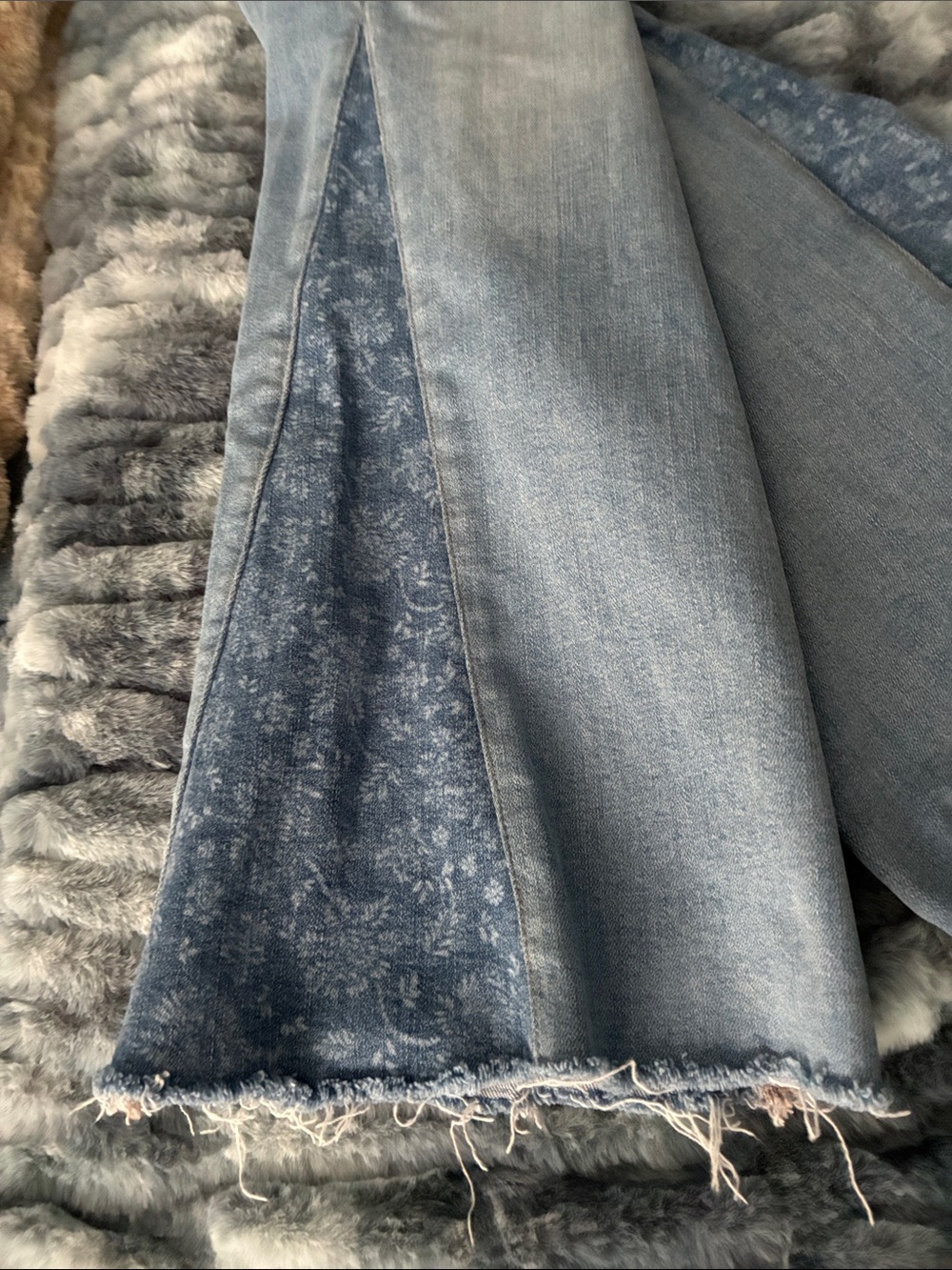AE Light Wash Distressed Flare Jeans - Women - Picture 10 of 12